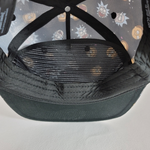 Rick And Morty Bioworld Adult Swim Snapback Adult Hat Cap - Picture 9 of 12